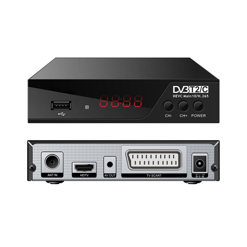 HEVC Evropský DVB-T2 přijímač