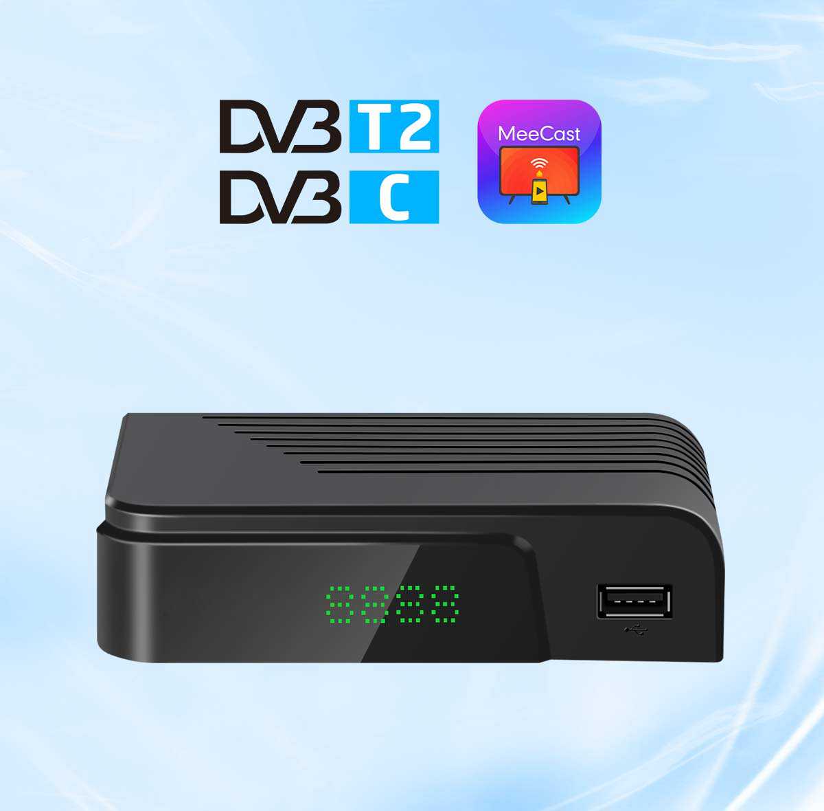 HEVC European DVB-T2 Receiver details
