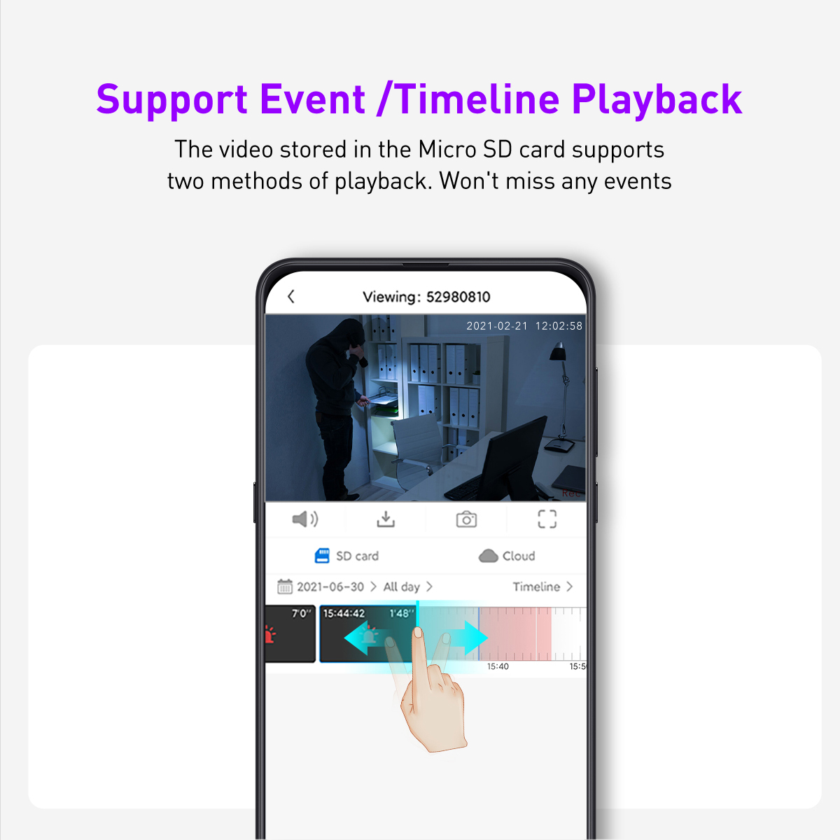 V380 RT1 WiFi 3MP Indoor Gunturret IPC factory