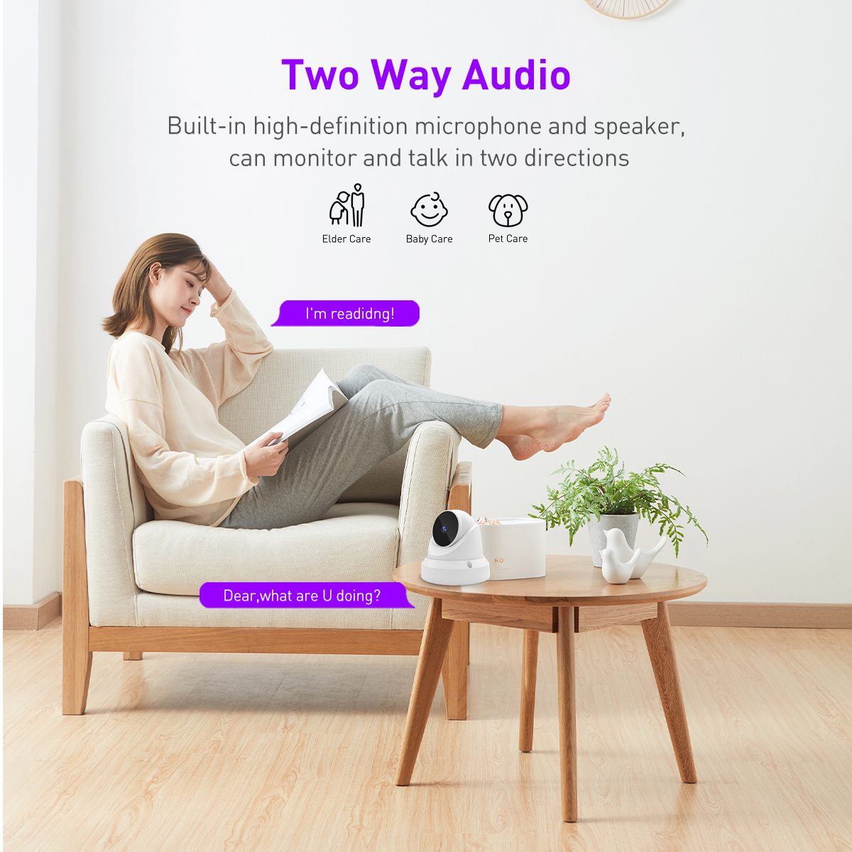 V380 RT1 WiFi 3MP Indoor Gunturret IPC manufacture