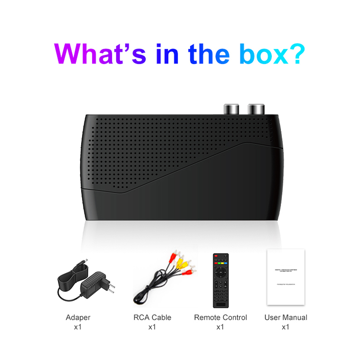 120mm Mini-1 DVB-T2 Receiver details