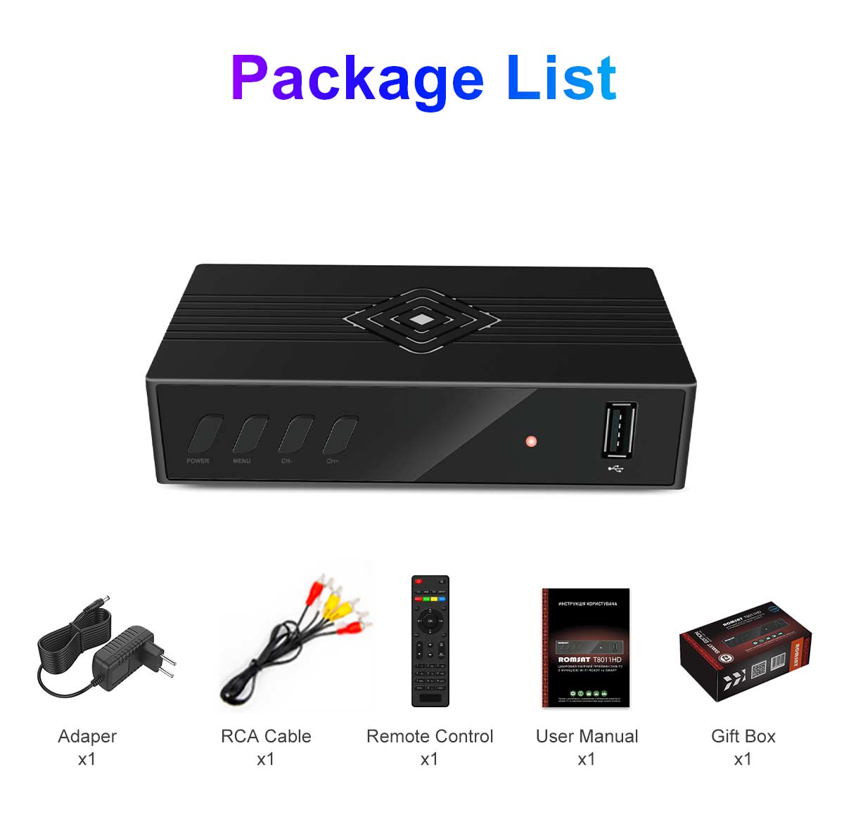 120mm Mini-3 DVB-T2 Receiver supplier