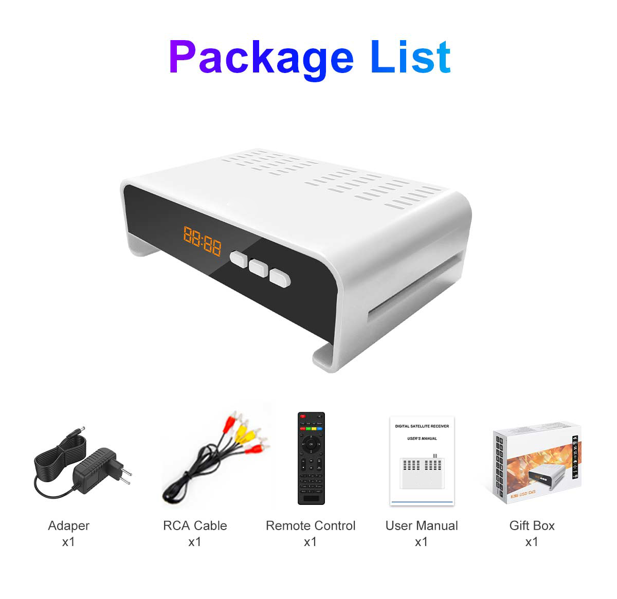 Mini-11 120mm Mini DVB-S2 Receiver factory