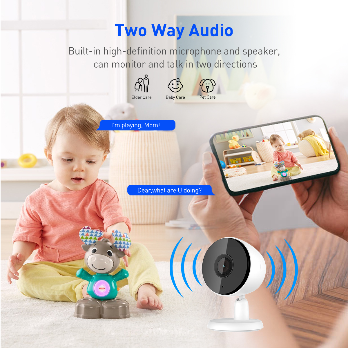 Tuya RC4 WiFi 1/2/4MP Indoor Fixed Cube IPC manufacture