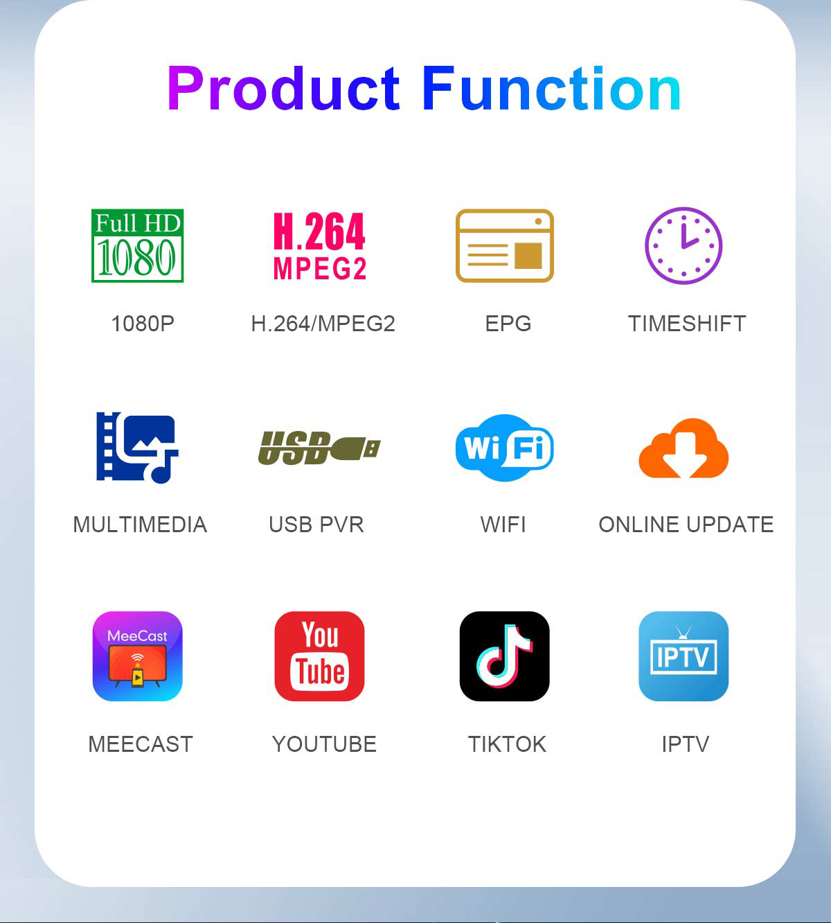 Metal-1 168mm ISDB-T Receiver manufacture
