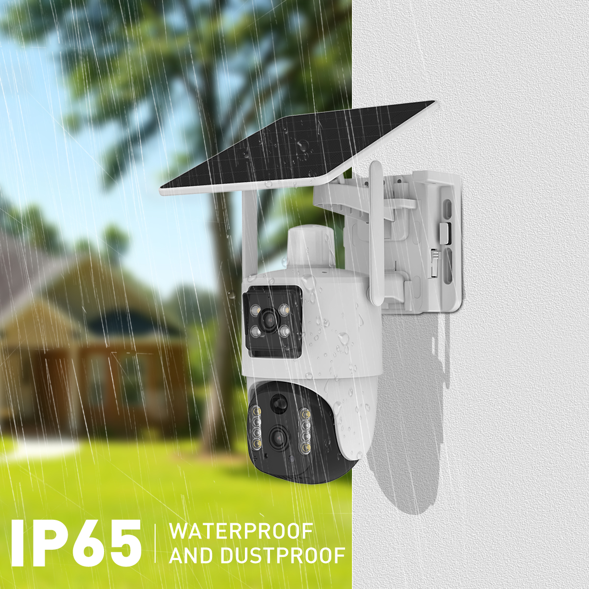 V380 RV5 4G Solar 2MP Waterproof Outdoor IPC factory