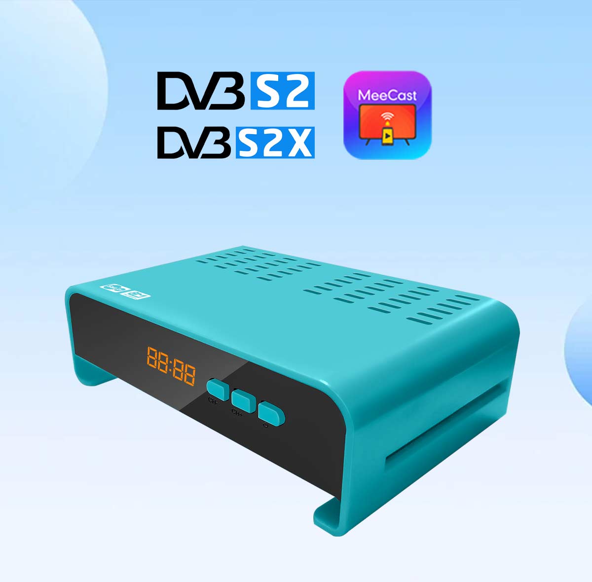 Mini-9 120mm Mini DVB-S2 Receiver supplier