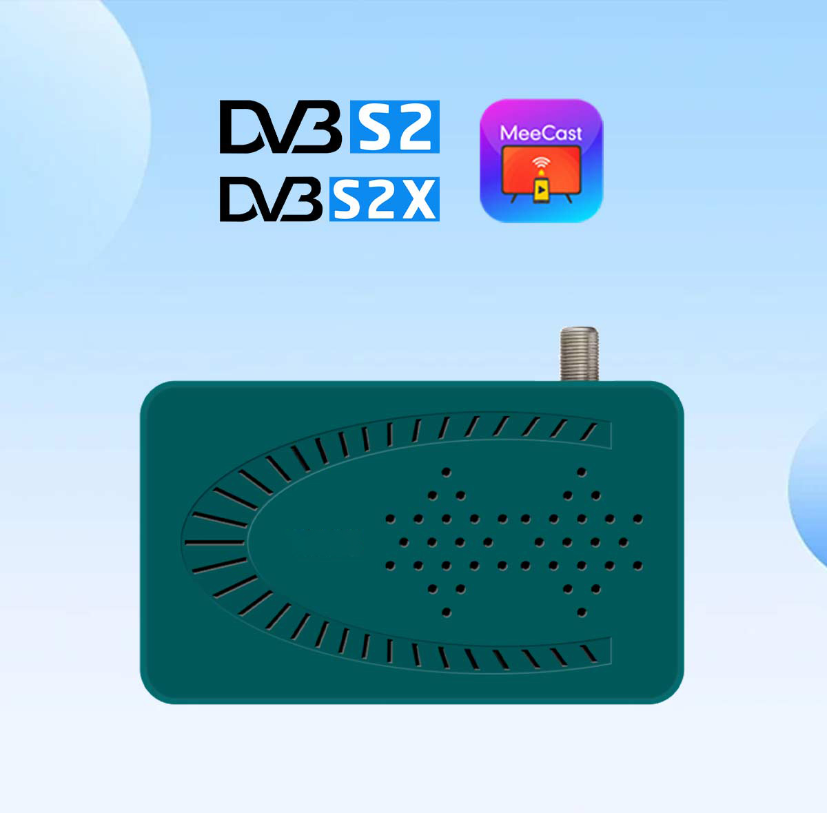 Mini-6 120mm Mini DVB-S2 Receiver supplier