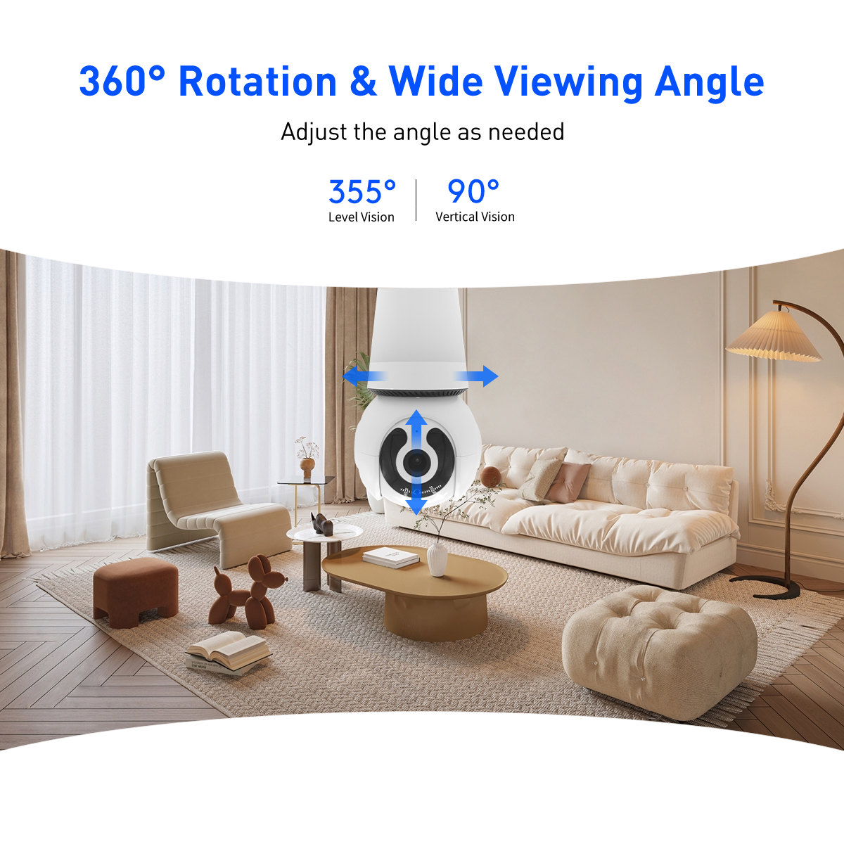 V380 RVQ26 WiFi 3MP Bulb IPC factory