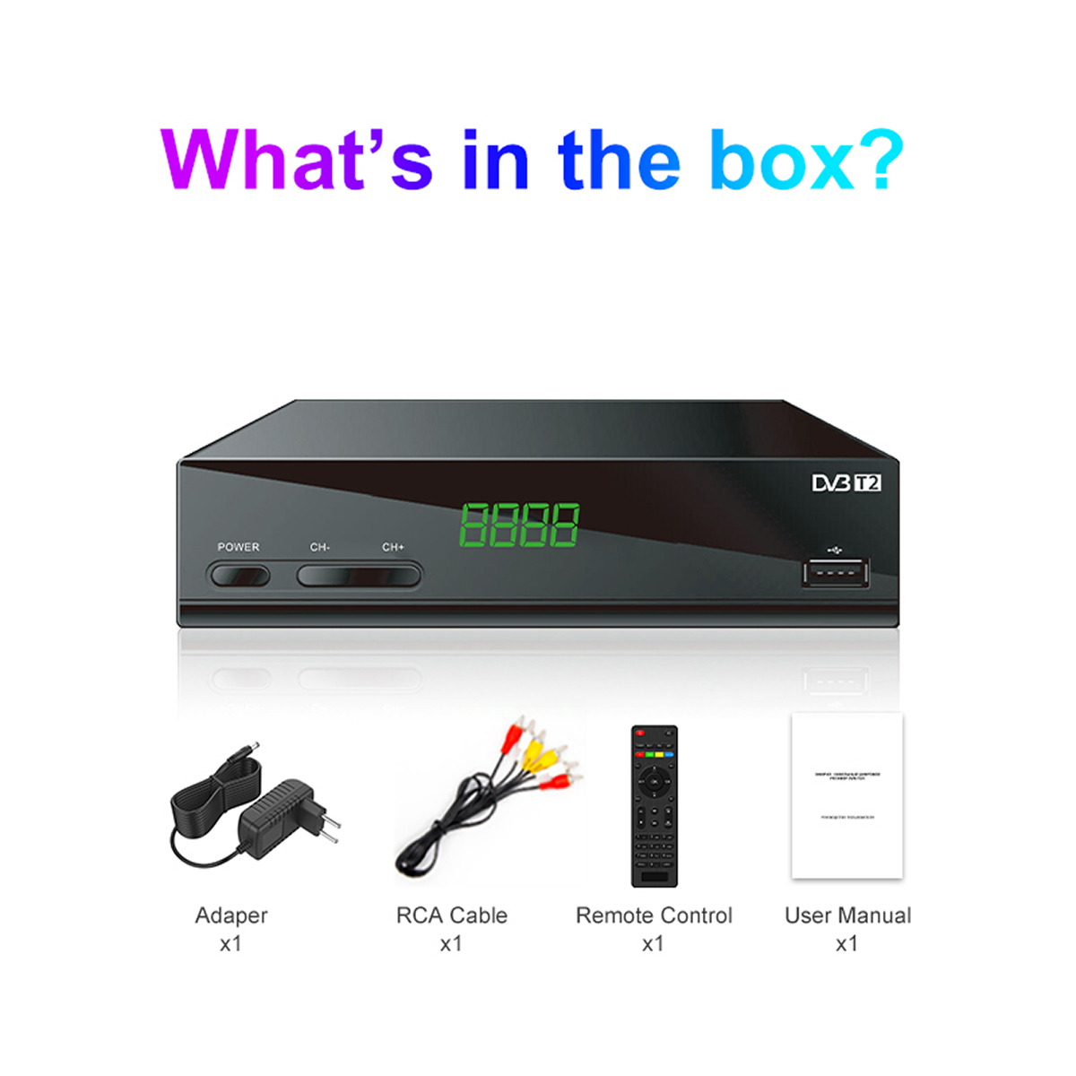 148mm Metal-2 DVB-T2 Receiver supplier