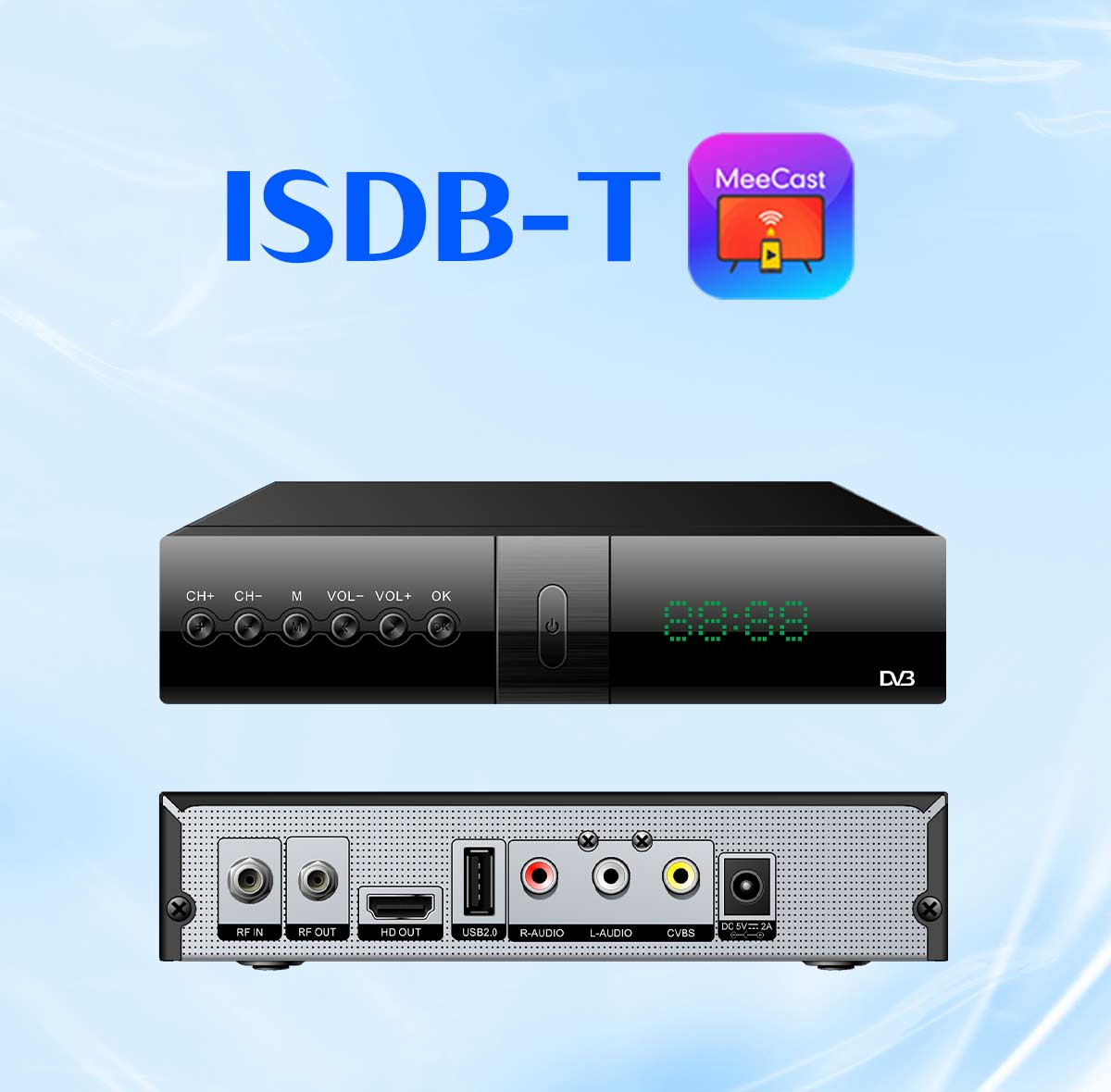 Metal-1 168mm ISDB-T Receiver details
