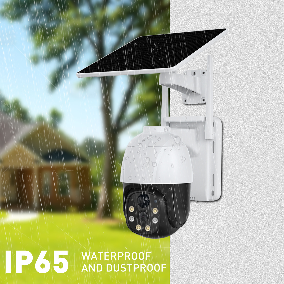 V380 RVP5 Plus WiFi Solar 2MP Waterproof Outdoor IPC details