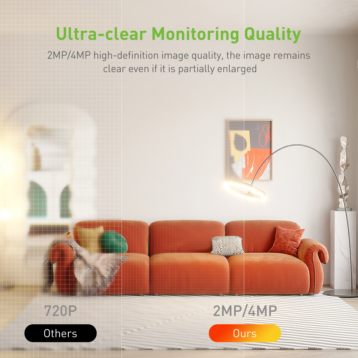 Tuya RP4 WiFi 2MP/4MP Indoor Dome PTZ IPC details