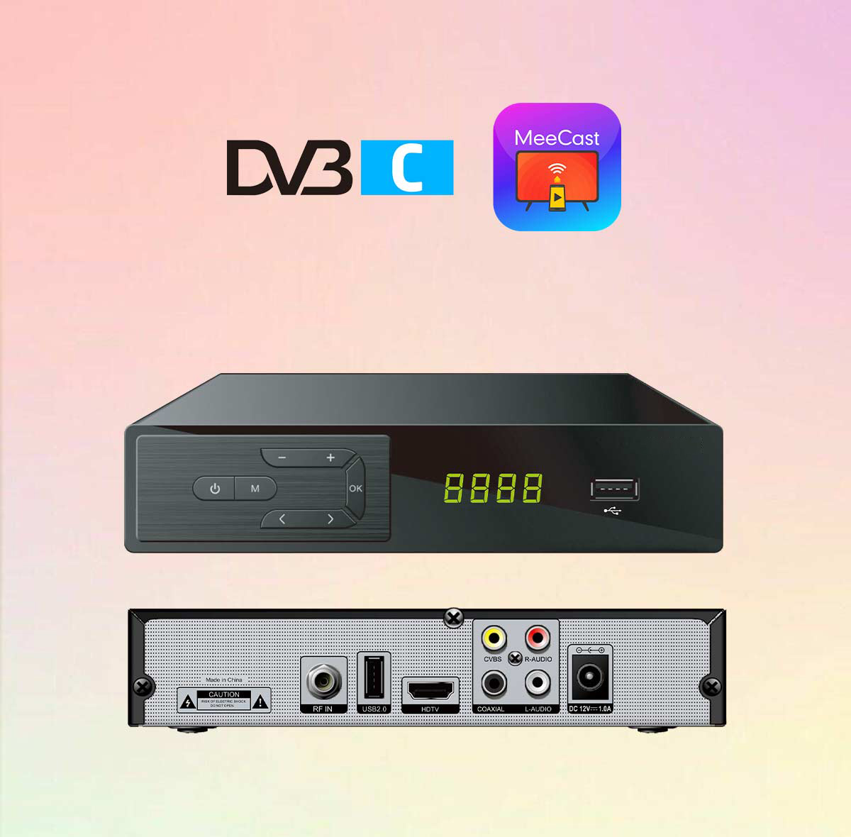 Metal-1 168mm DVB-C Cardless Receiver factory